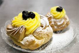 Zeppola cotta al Forno Napoletana